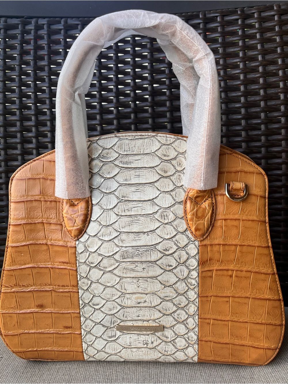 NWT Brahmin ROSETTA in MULTI CASTALIA Satchel